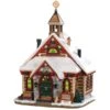 LEMAX - Pinewood Springs Chapel -Verkäufe Lemax art 12745 1280x1280