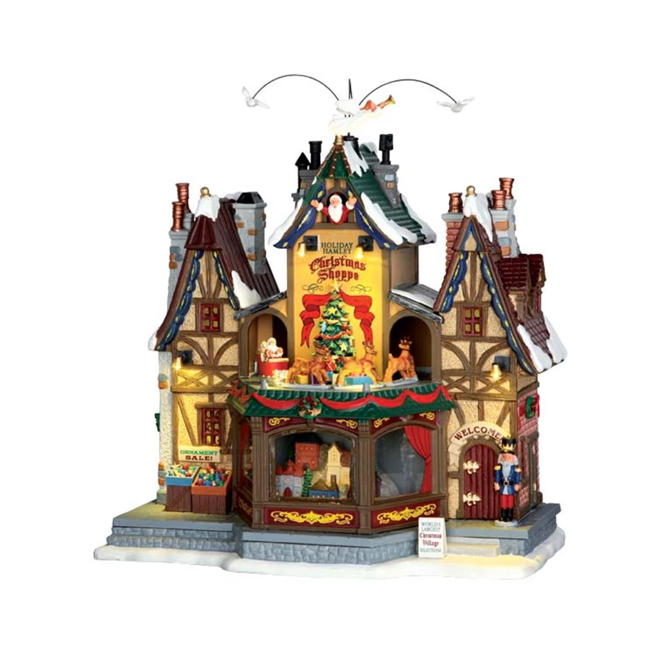 LEMAX - Holiday Hamlet Christmas Shoppe 3 LEMAX - Holiday Hamlet Christmas Shoppe